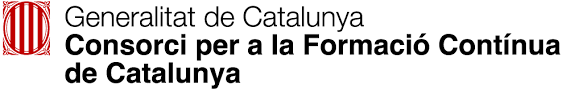 Logotip Generalitat de Catalunya, Consorci per a la Formació Contínua de Catalunya